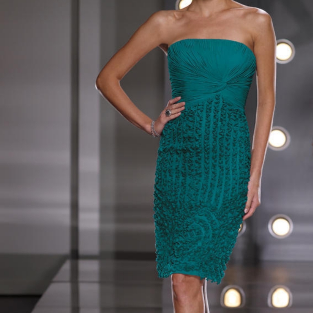 Emerald Dress Social Occasions Mon Cheri 112882